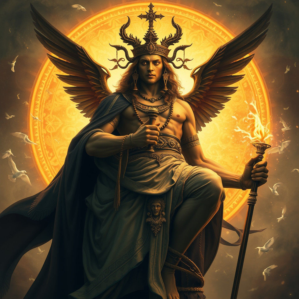 Seleucus I Nicator: Divine Zoroastrian Illustration