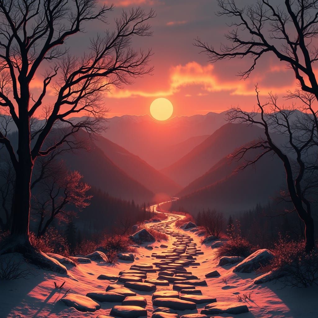 Ethereal Landscapes of Interconnected Worlds