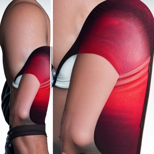 Compression Sleeve with Blood Pressure Tech: Matte Painting