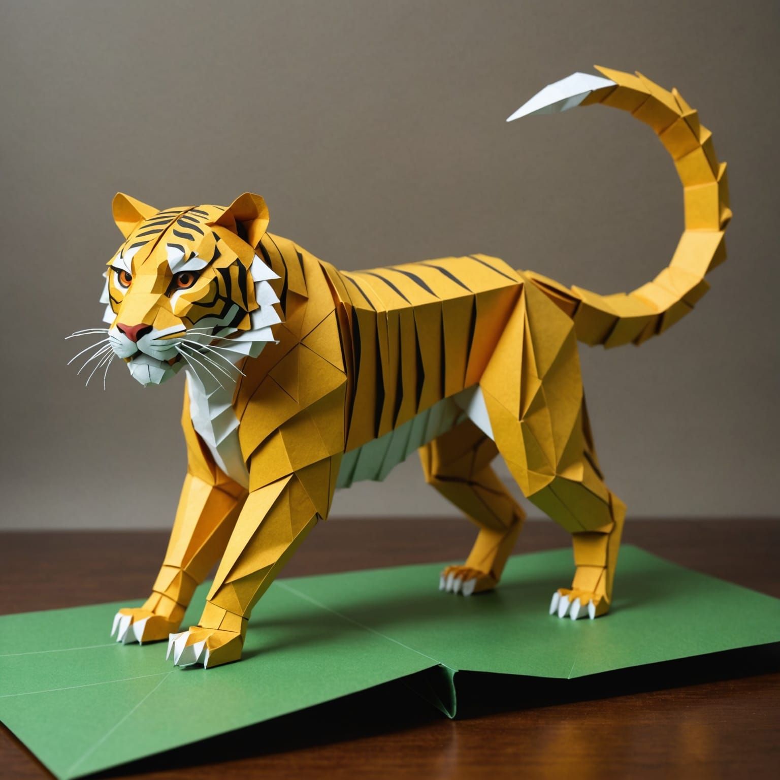 Origami Tiger