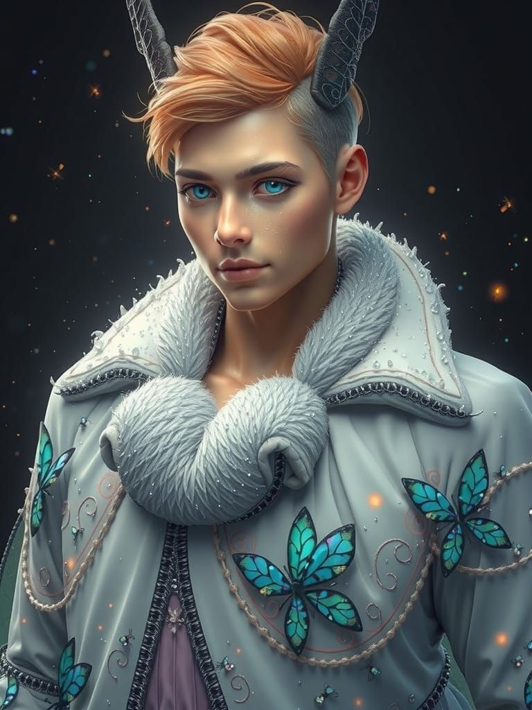 Ethereal Firefly in a Dreamlike Glow