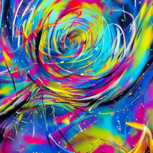 Vibrant Street Art Galaxy Erupts from City Wall