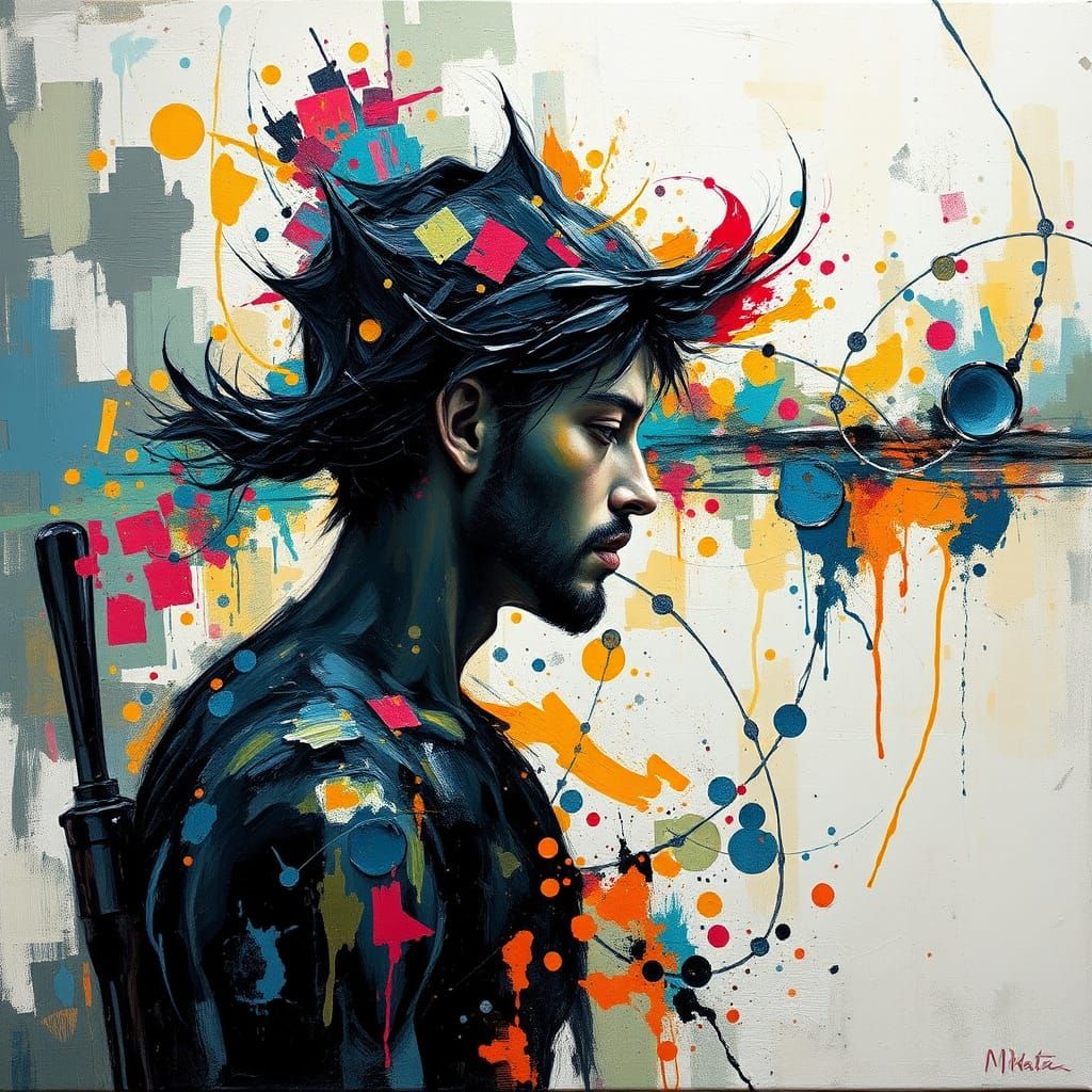 Abstract Painting: Self-Expression Through Mixed Techniques