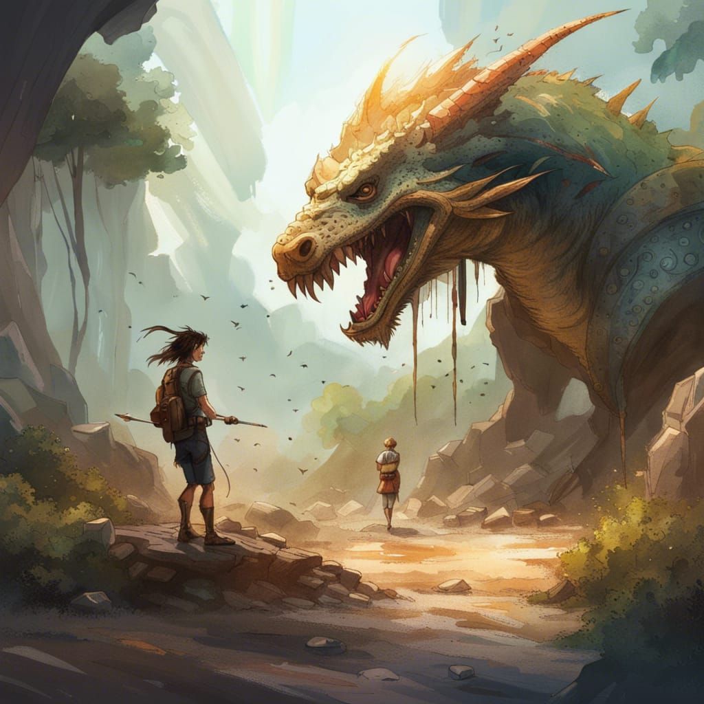 Dragon Fossil Discovery at Archaeological Dig Site