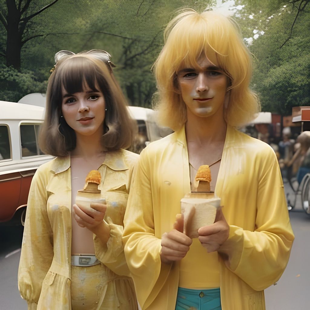 Simple Abstract AI Generated Image