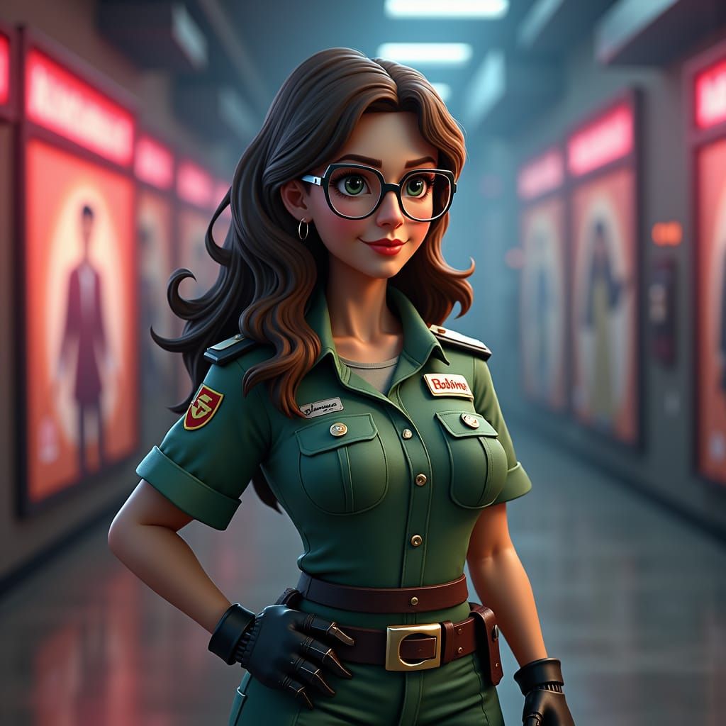 Serious Avatar of Bobbino with Robot Companion