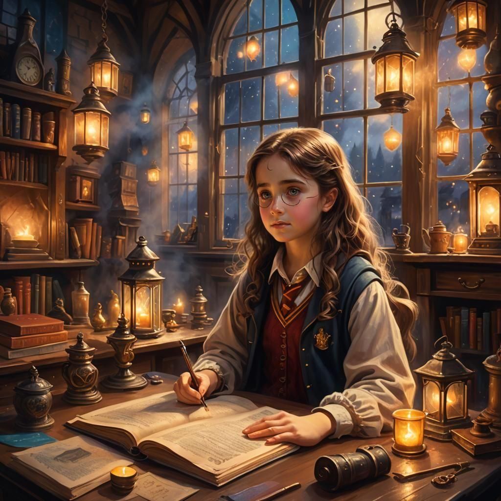 Estudante Na Biblioteca