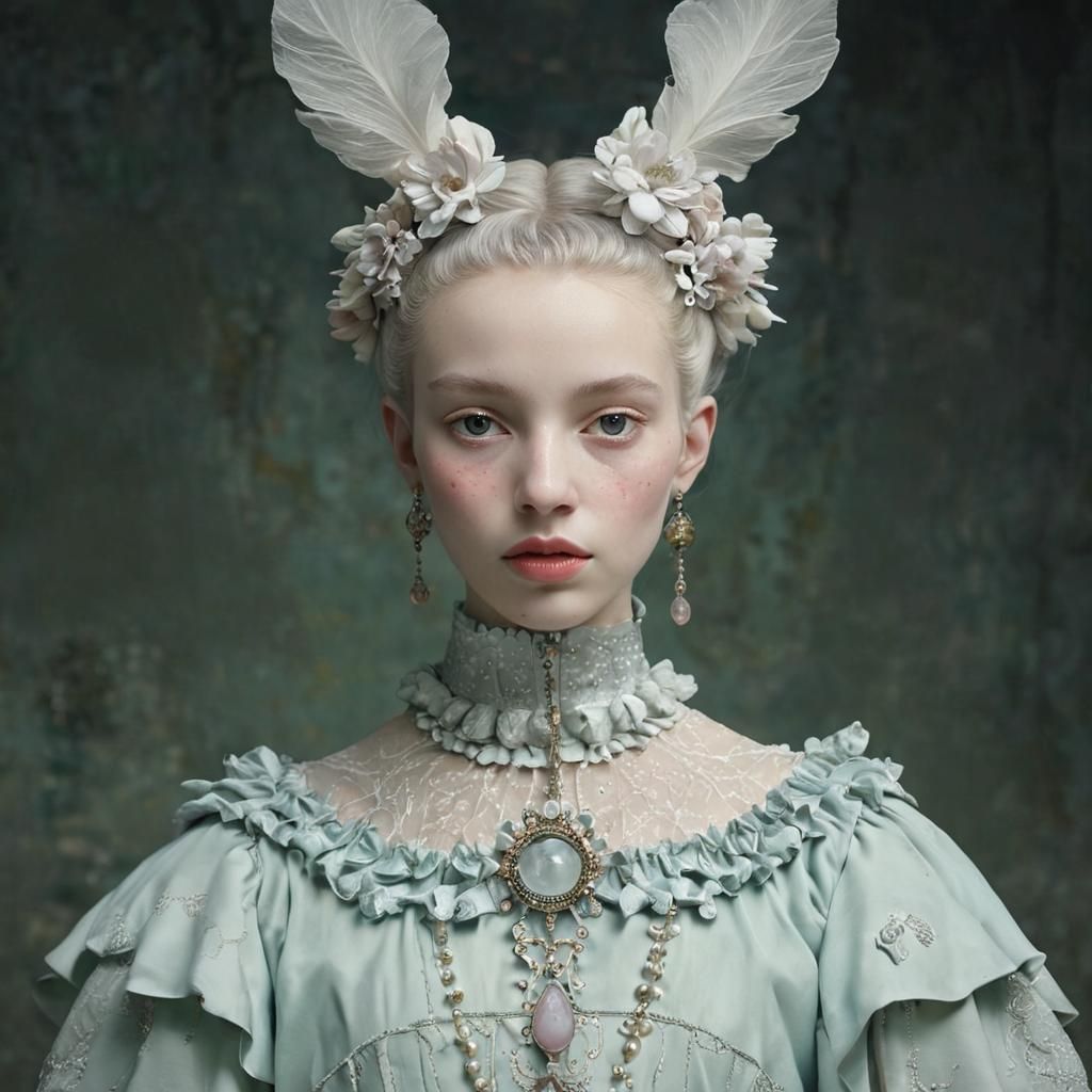 Dreamlike Travelers in a Labyrinthine Landscape