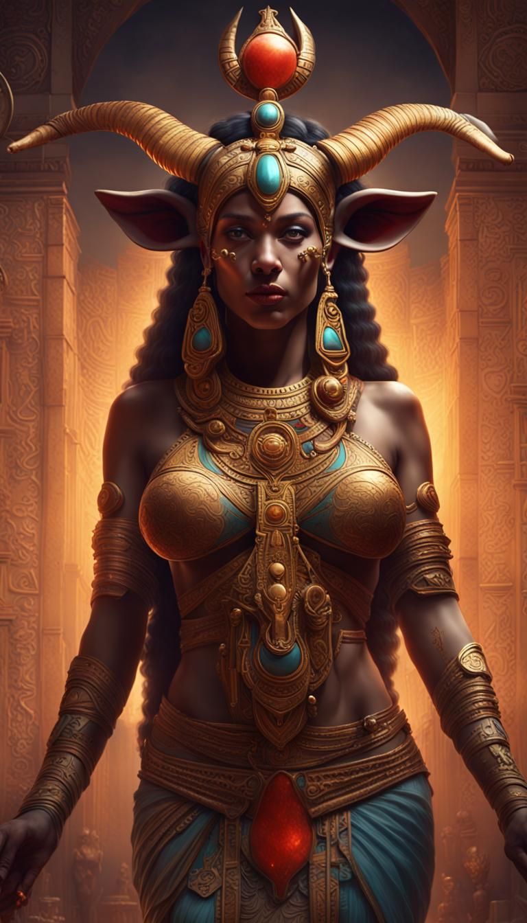 Hathor: Cow-Headed Goddess of Love and Joy