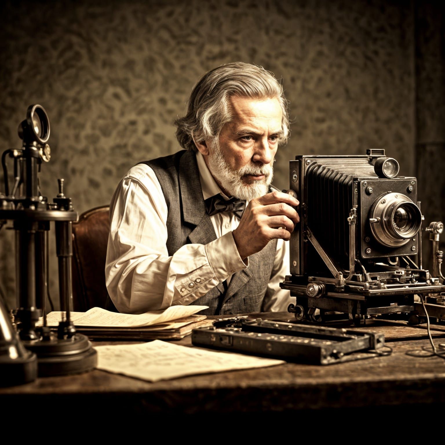 The Pioneer of Photography Works His Groundbreaking Inventio...