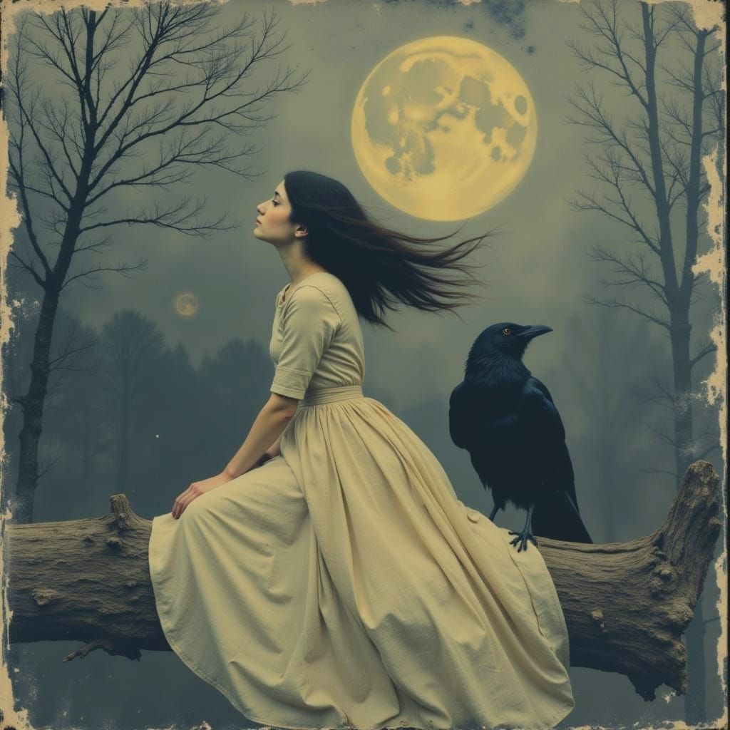 On a Tree, with a Crow