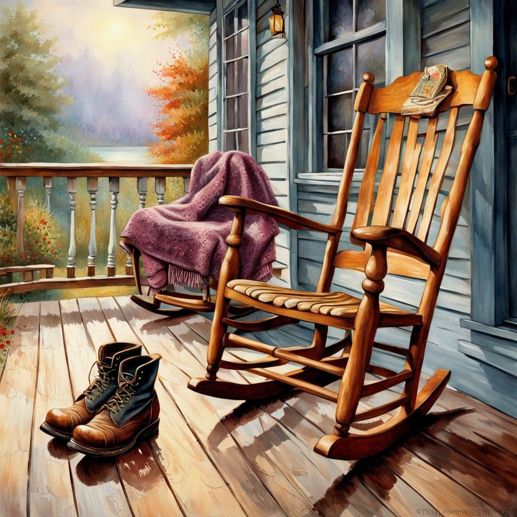 Empty Rocking Chair