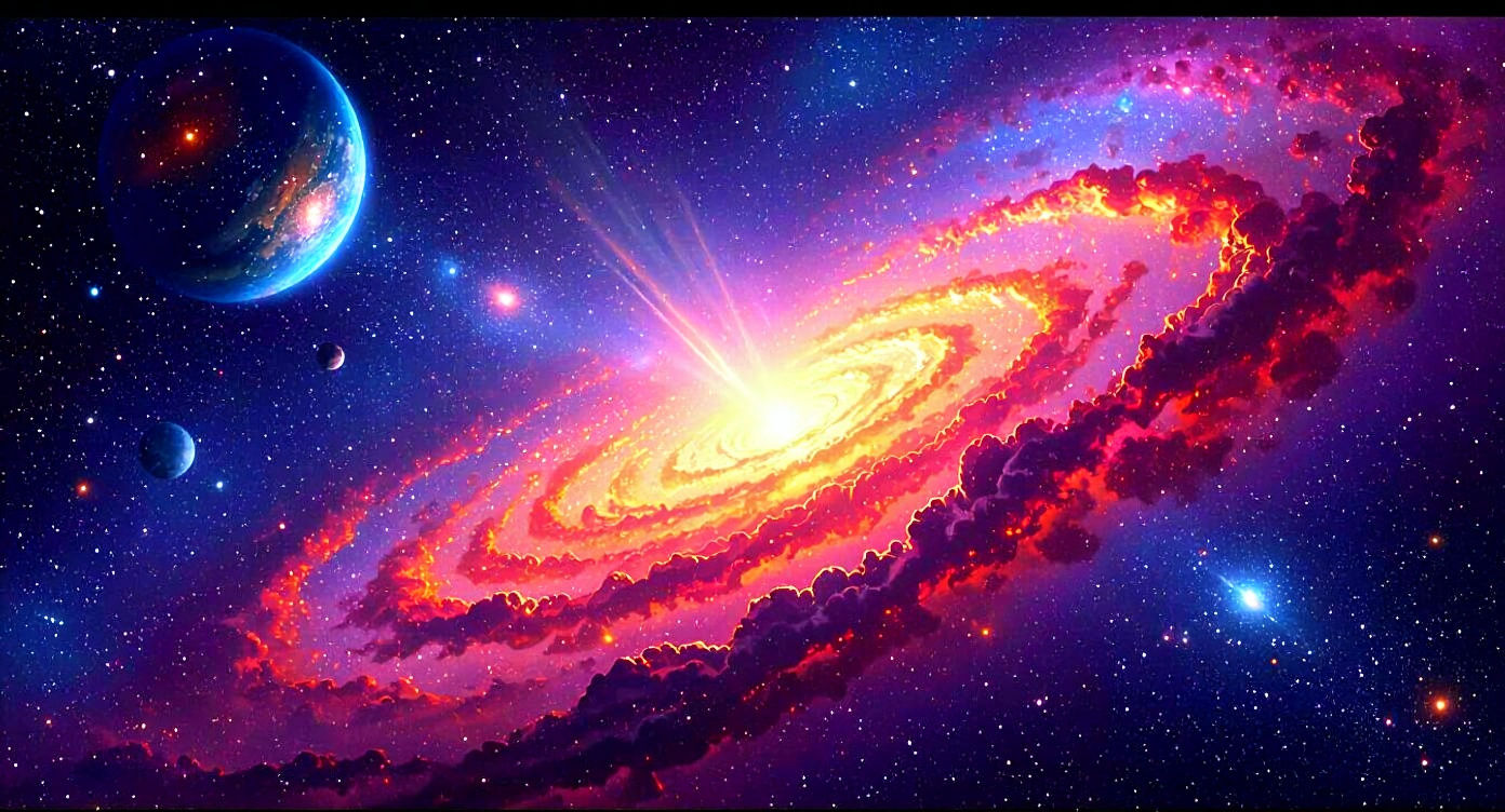 Dazzling Image of the Universe