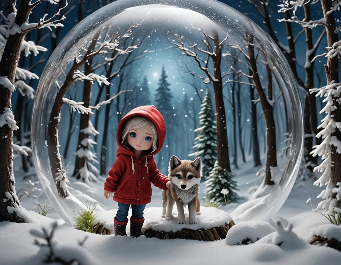 Little Red- Snow Globe🌹