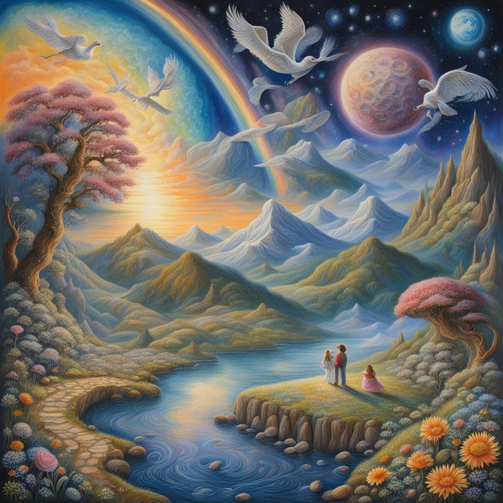 Fantastical Chalk Art Inspired by Surrealism