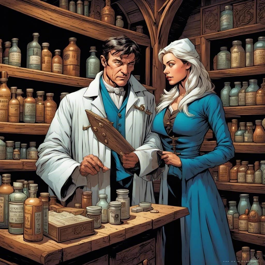 Dr. McCoy Visits Medieval Pharmacy