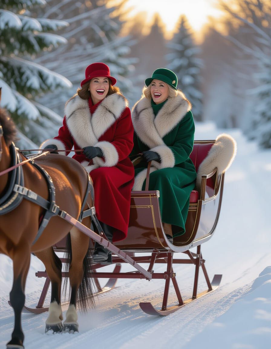 Lovely Weather for a Sleigh ride 3