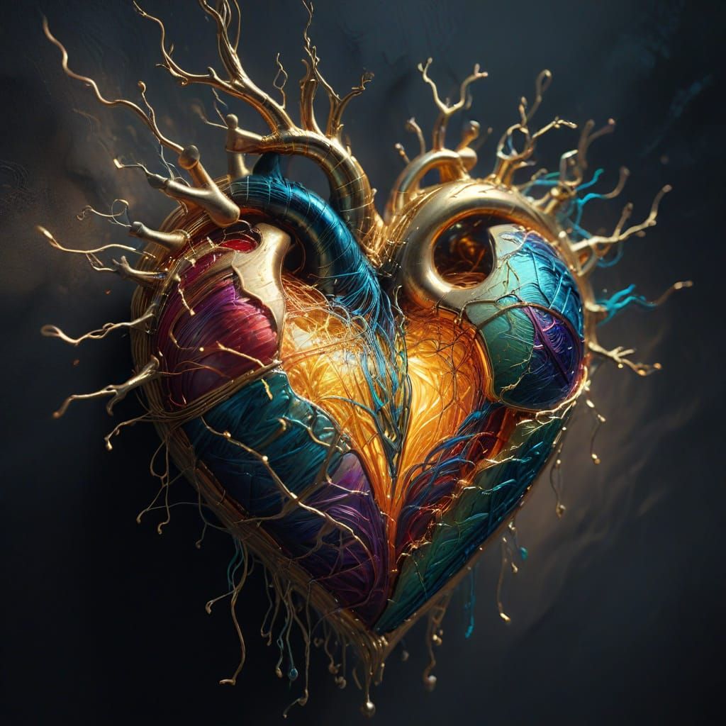 realistic heart