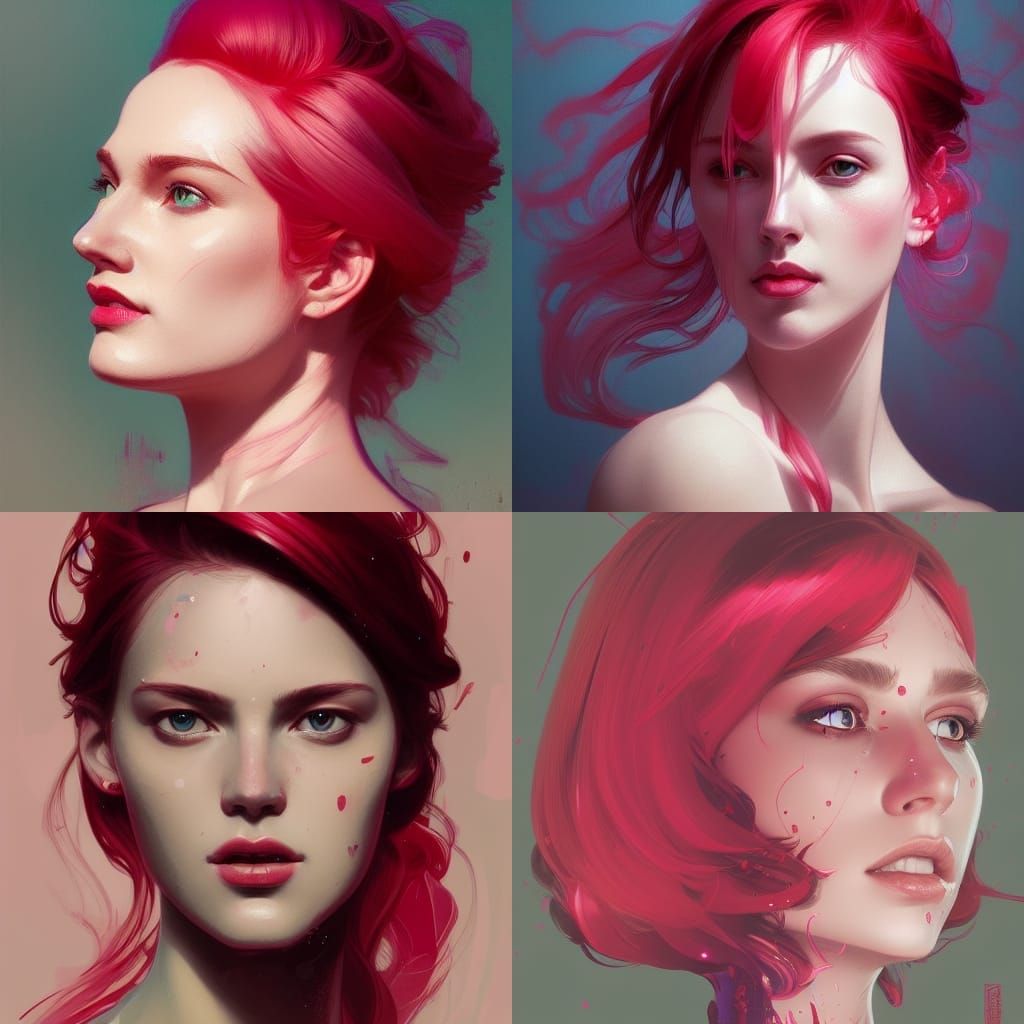 Czech Fashion Portrait in Hyperdetailed Digital Art