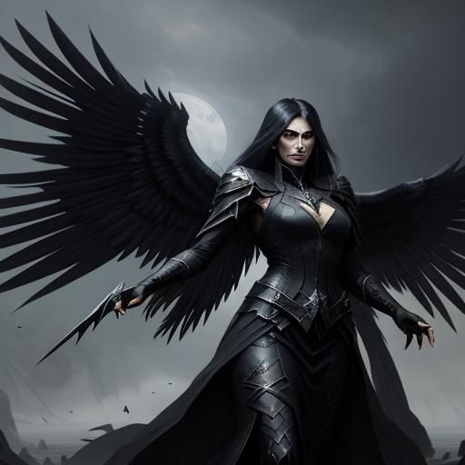 Raven with Wings of Prophecy