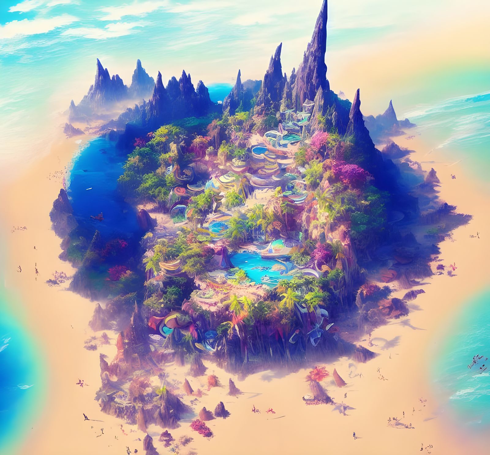Sand island