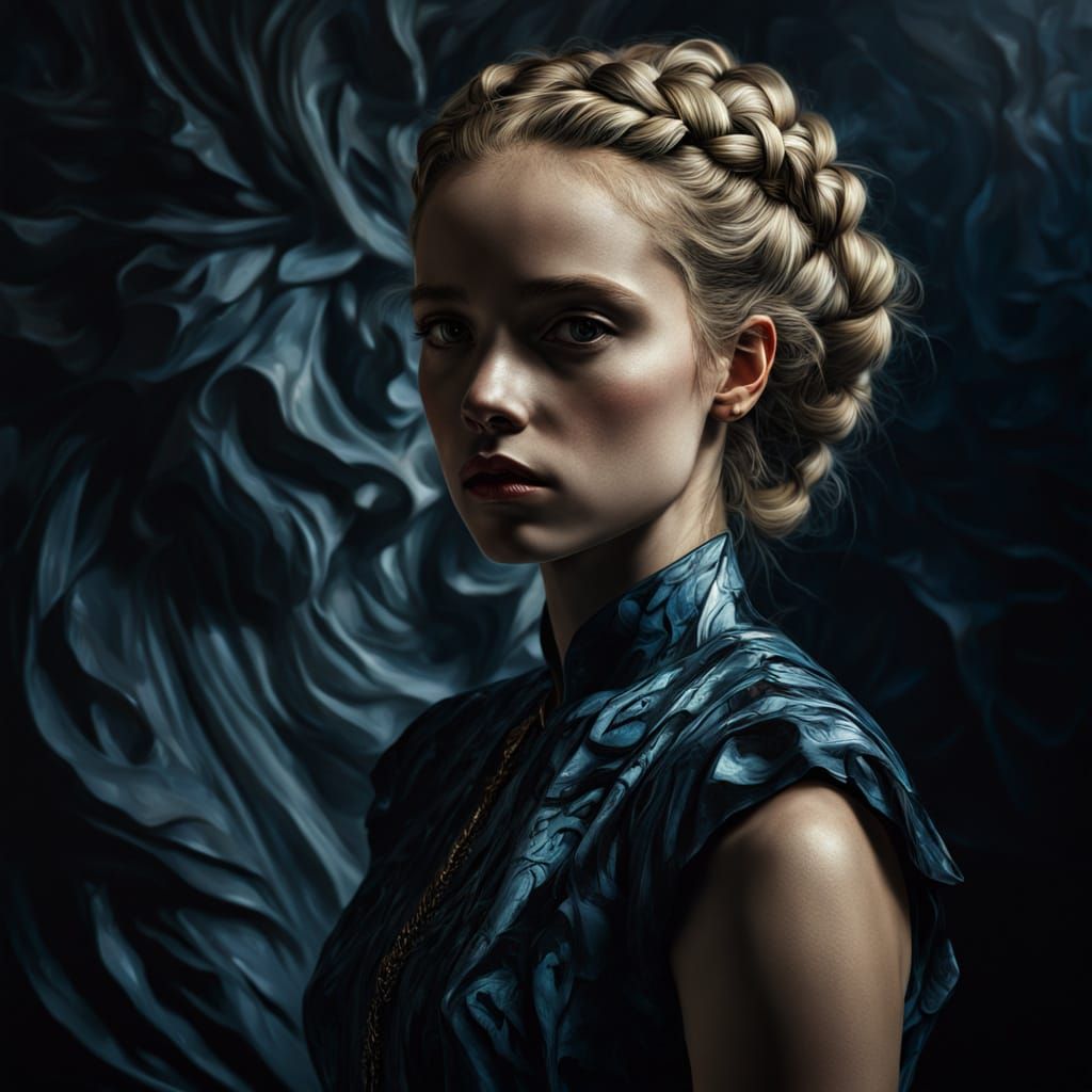 Surreal Baroque Beauty in Dramatic Shadows