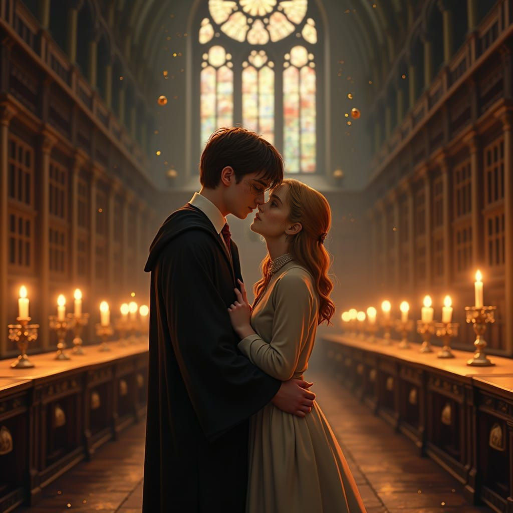 Magical Moment in Hogwarts Great Hall