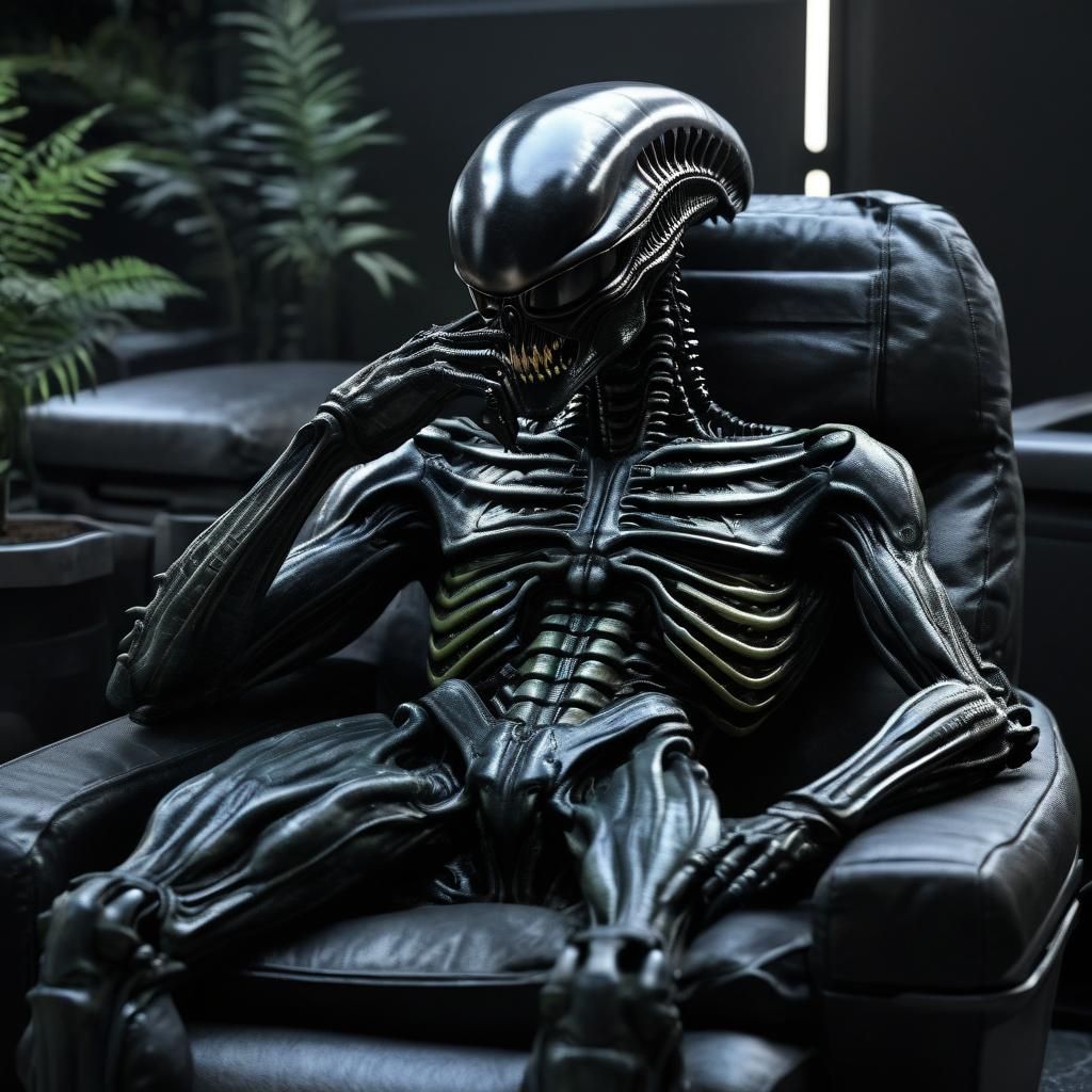Relaxing Xenomorph: Smooth, Sharp Render