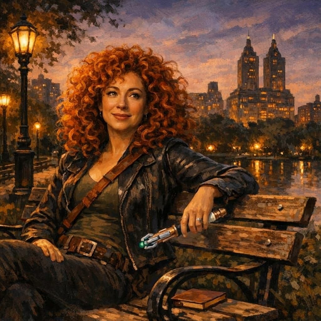 River Song in Central Park at Dusk