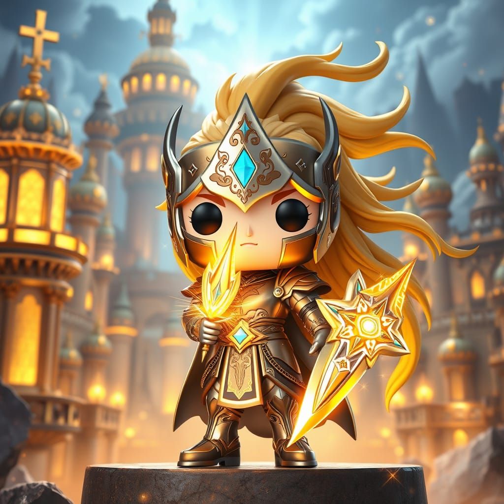 Noble Guardian Funko Pop: 3D Anime Art