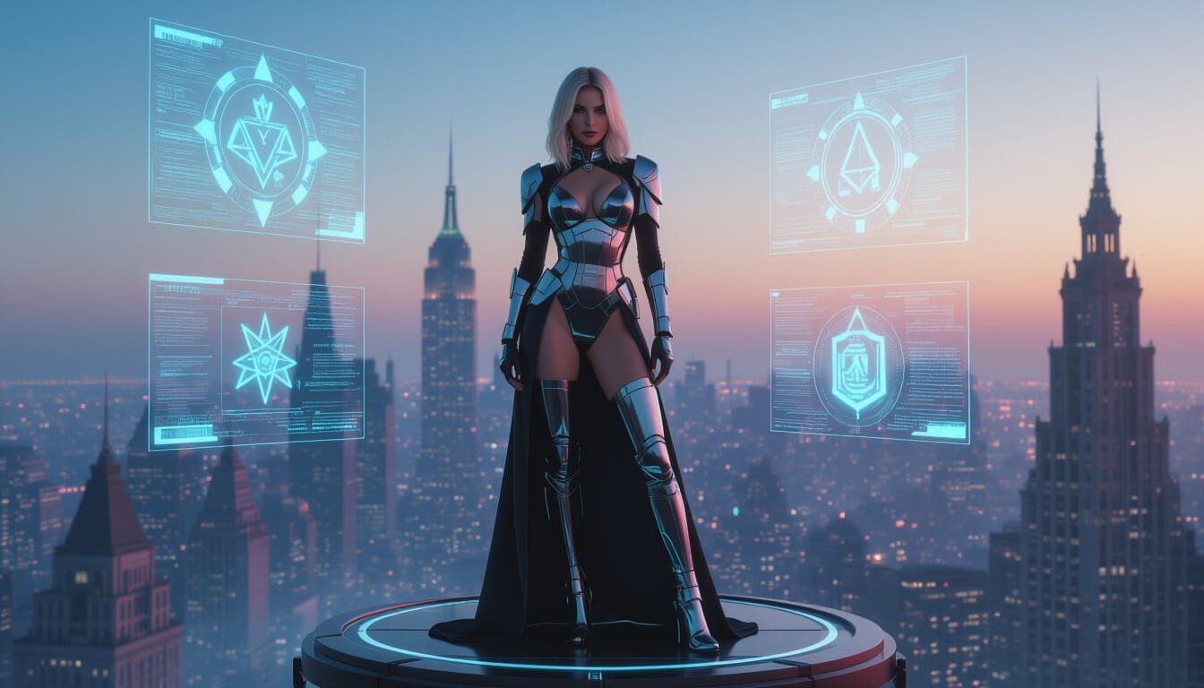 My futuristic sister.