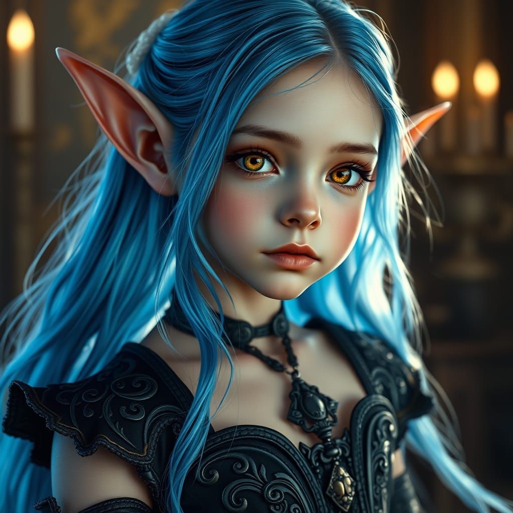 little elf girl,