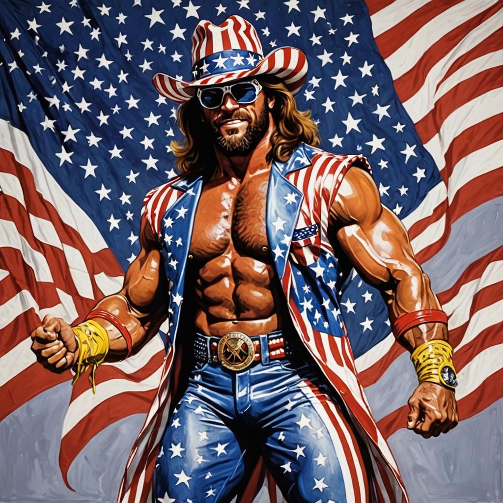 Stars and Stripes Portrait