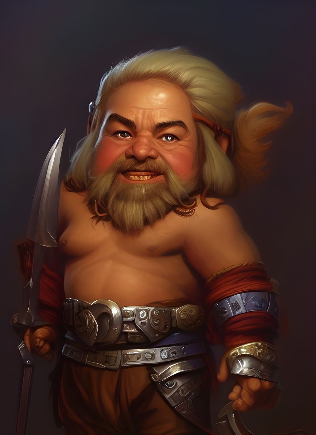 Gnome Barbarian