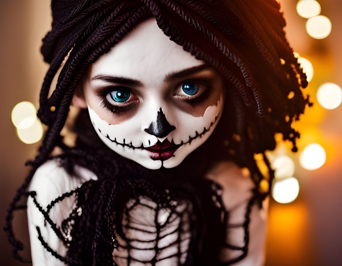 Chibi Wraith Voodoo Doll Photography