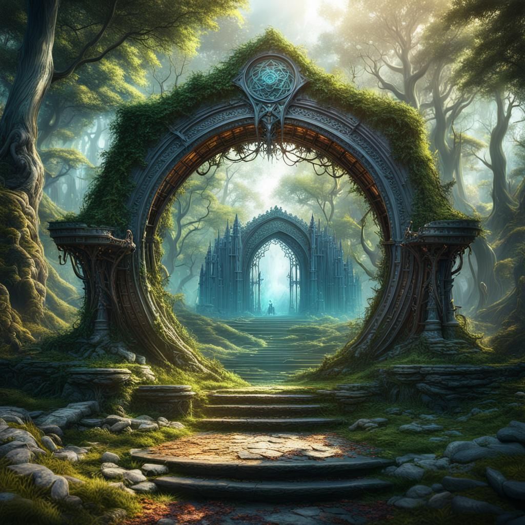 Magical Portal to a Fantasy World