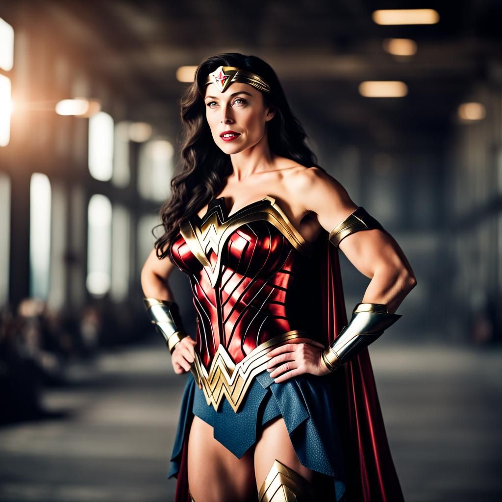 Elon Musk as Wonder Woman: Professional Photography