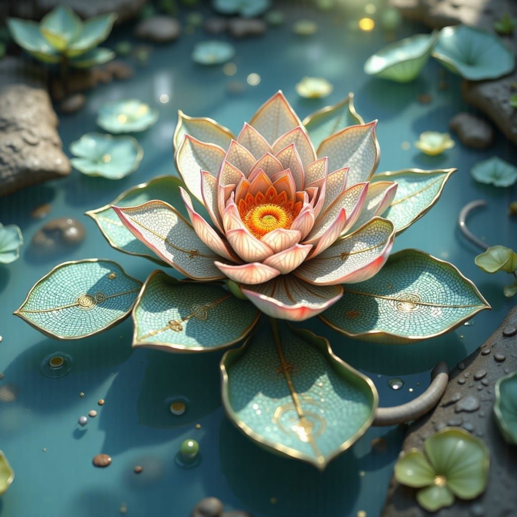 Lotus pond