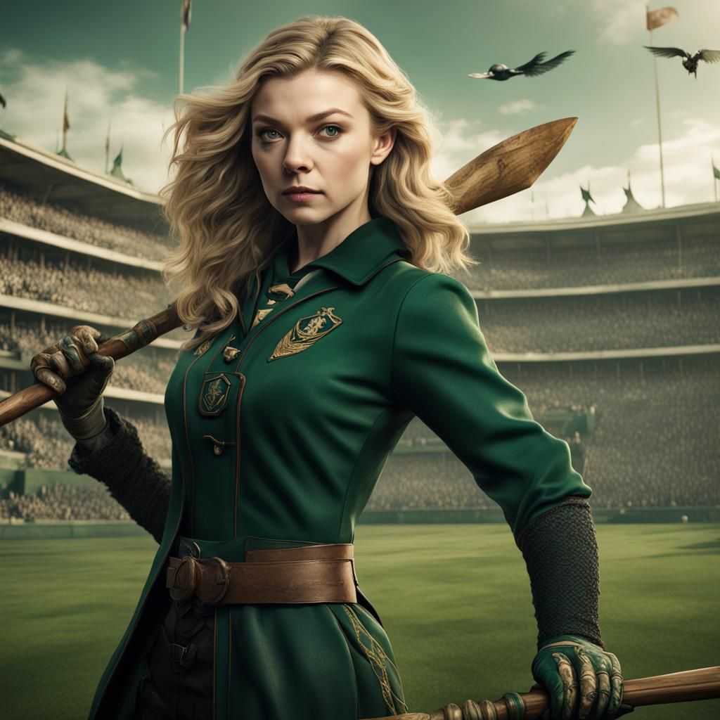 Natalie Dormer as Slytherin Quidditch Player