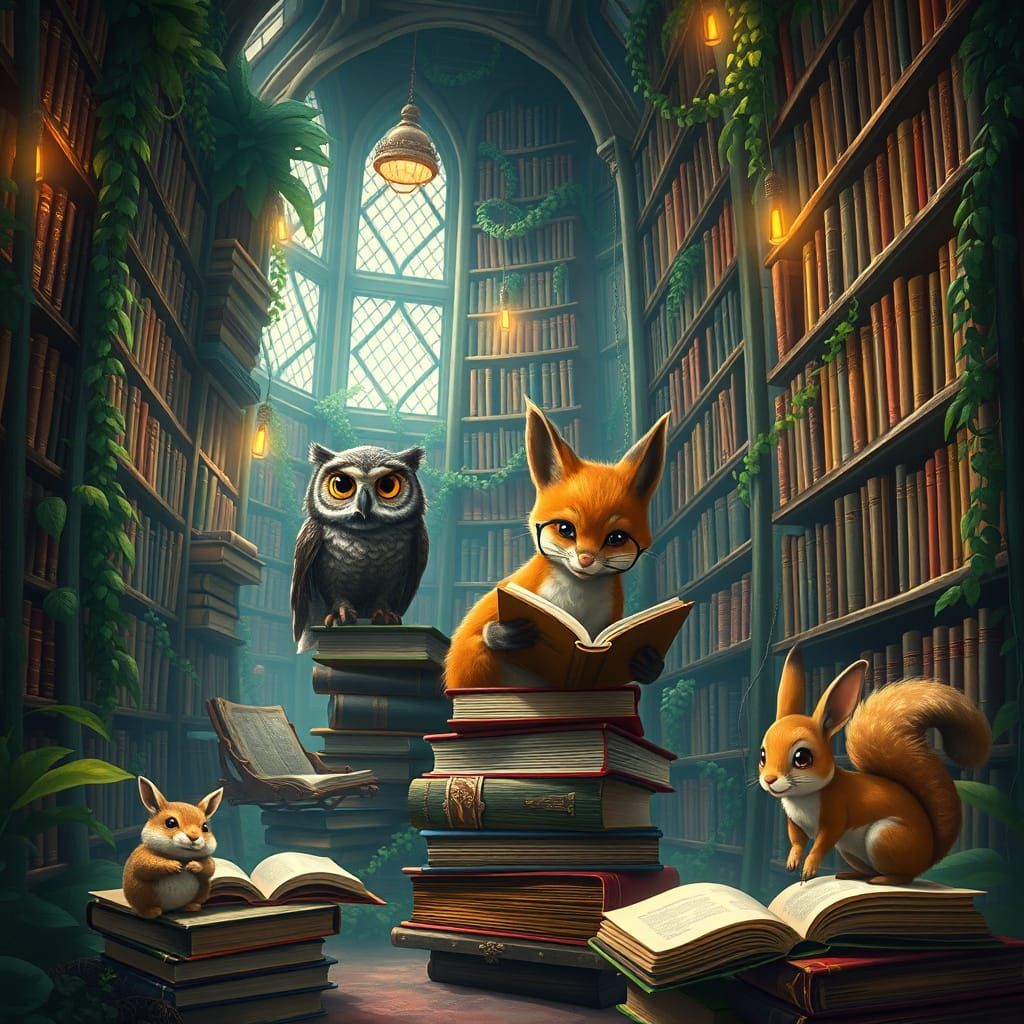 Whimsical Library of Wonder