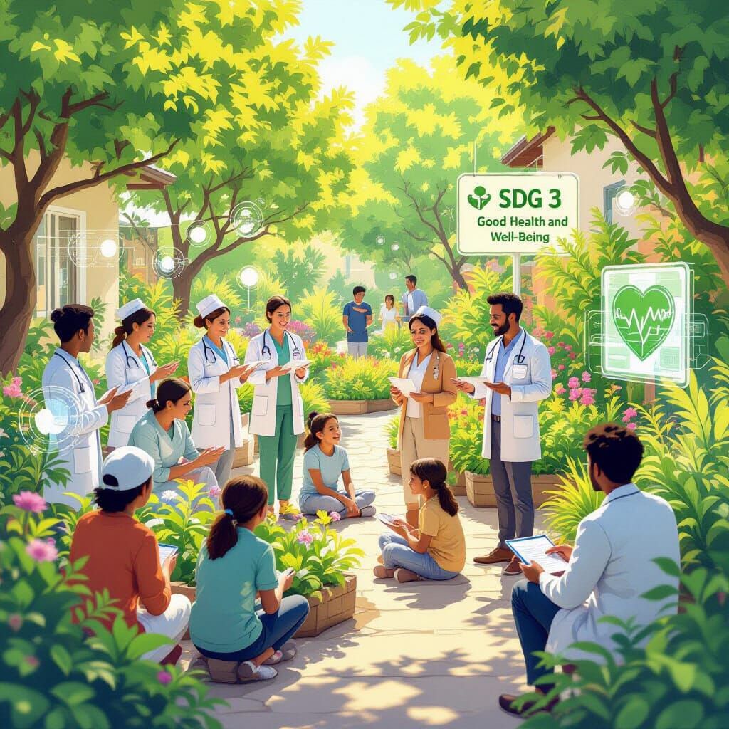 Community Health Garden for SDG 3: Good Health and Well-Bein...