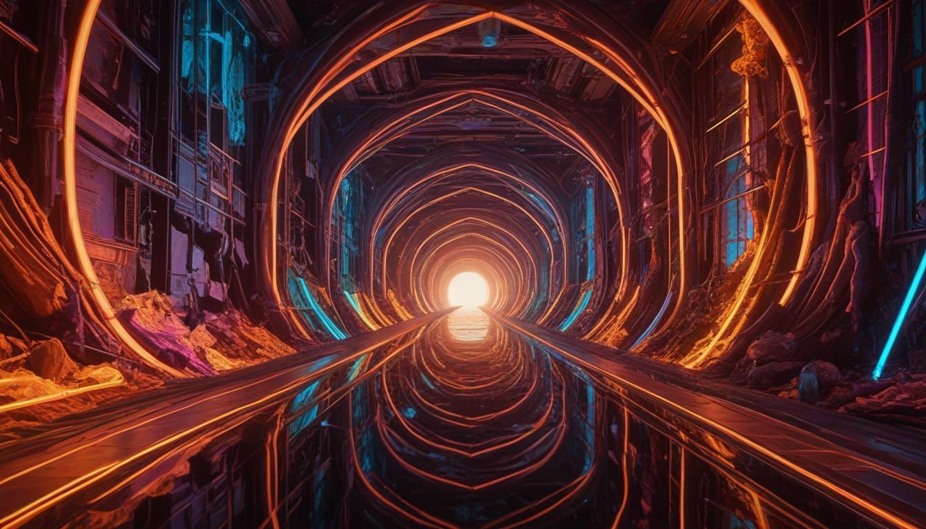 reflection and depth perspective