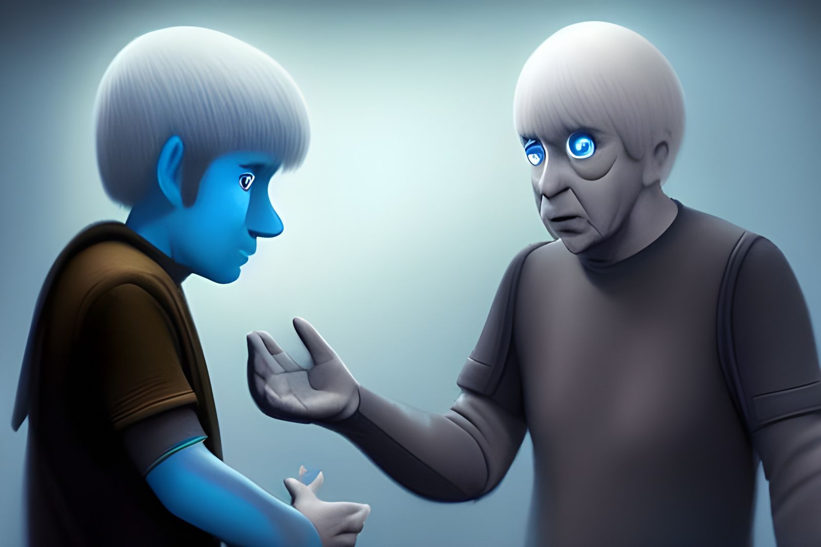 Andor Meets Andorian: Pixar-Style 3D Character Concept