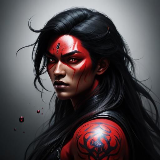 Demon and Fairy: Hyperrealistic Concept Art