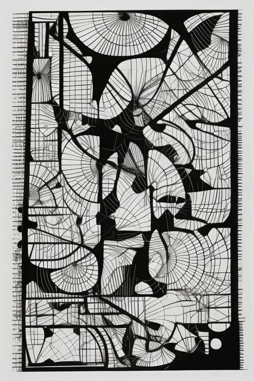 Chaotic 3D Music Graphic Score