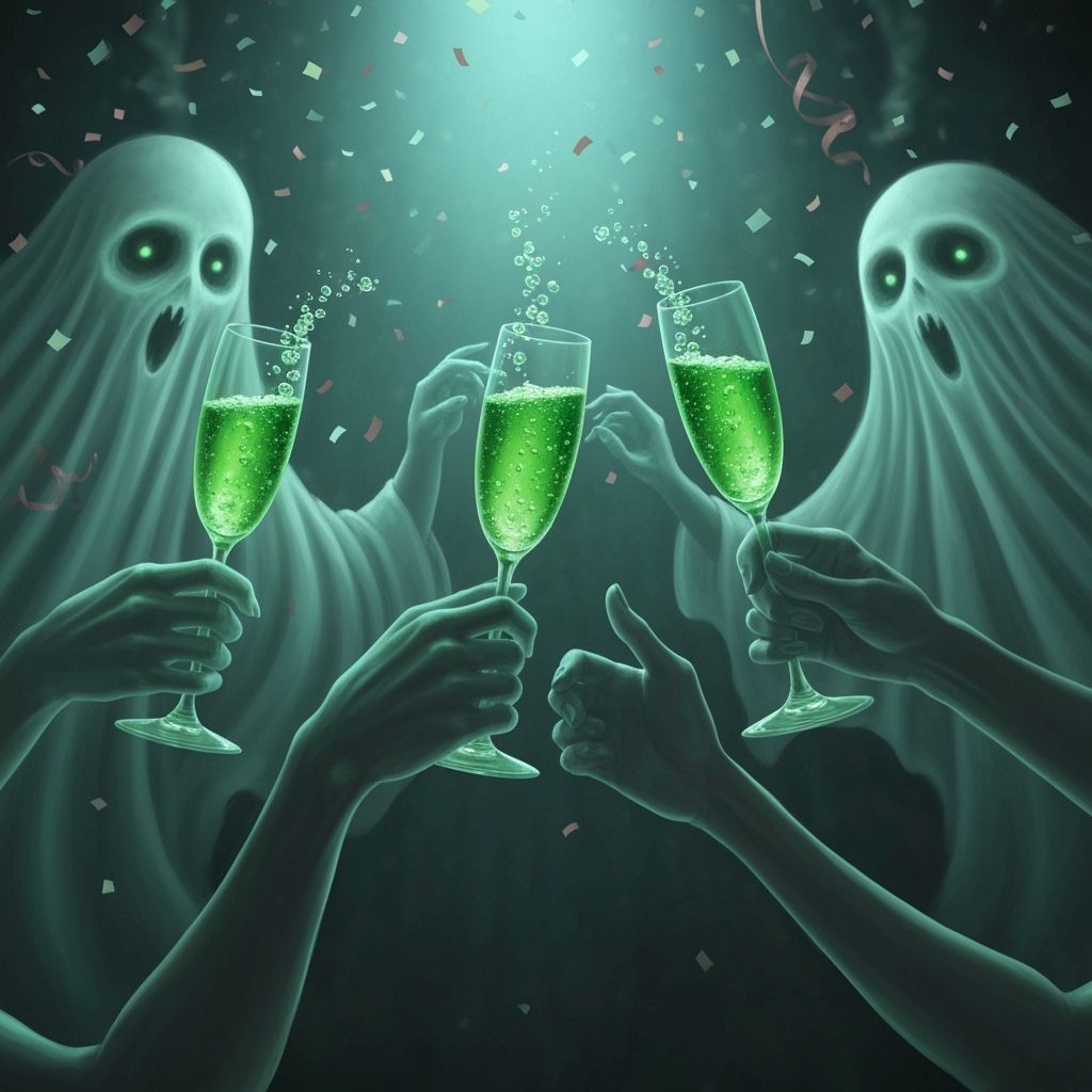 Ghostly New Year's Eve Party at Castle