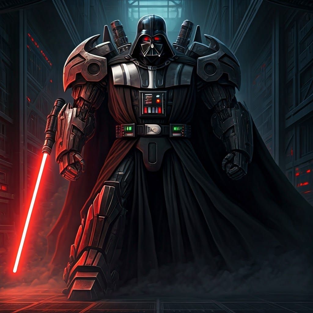 Dark Lord: Megatron and Darth Vader Fusion
