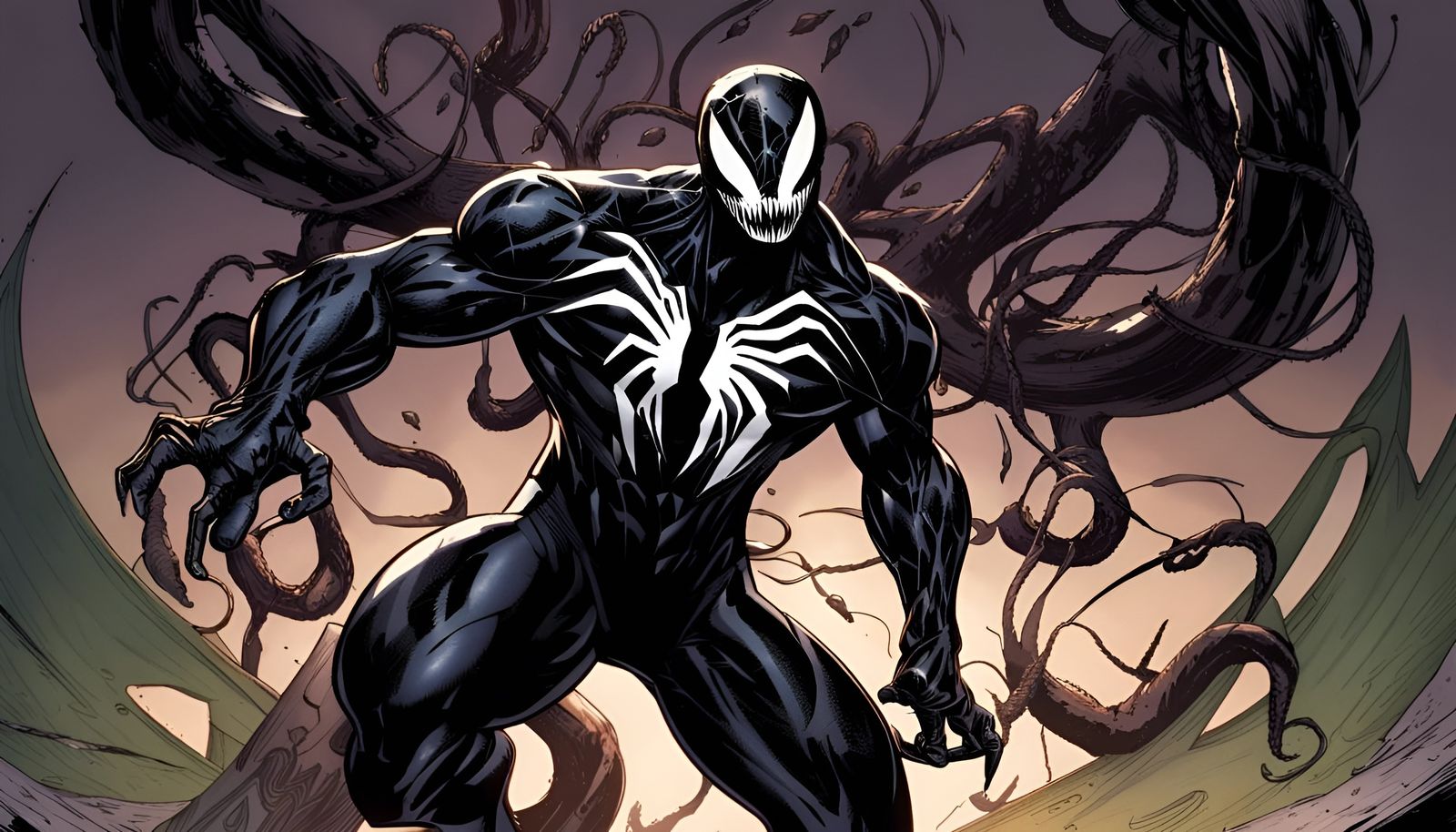 Venom Symbiote's Origin with Spider-Man on Battleworld