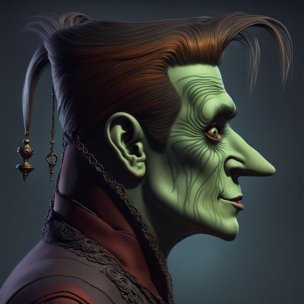 The Munsters: Detailed Matte Painting in 8K