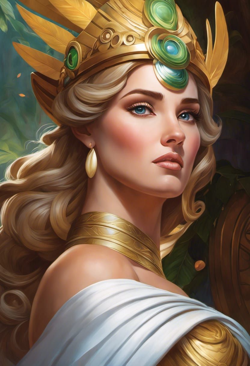 Hera, the Greek goddess of love and marriage